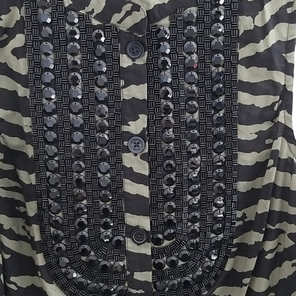 Michael Kors Beaded Top - Picture 3 of 7